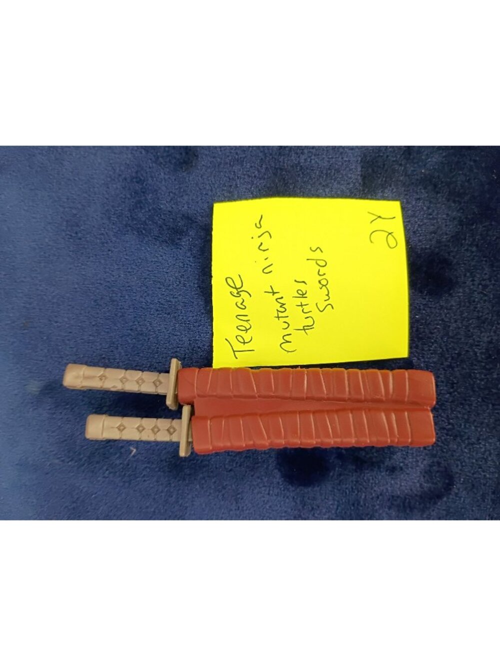 Teenage Mutant Ninja Turtles Plastic Toy Swords With Sheath Accessories 2 Pieces